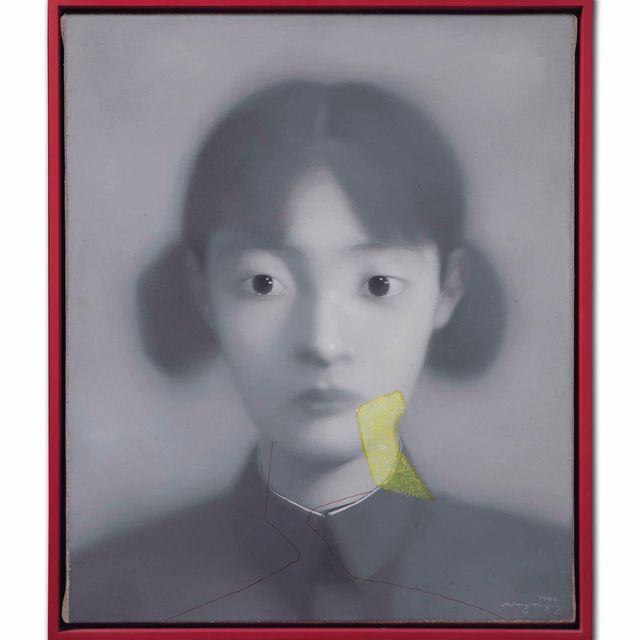 Zhang Xiaogang — Без названия (серия "Товарищи")