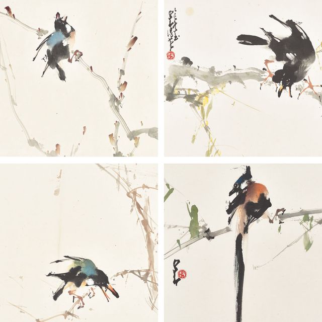 Zhao Shao'ang — Птицы и цветы