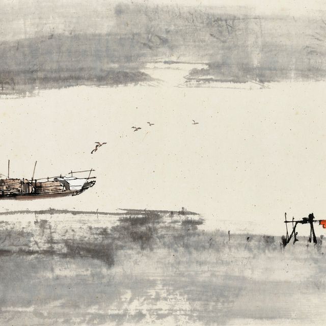 Zhao Shao'ang — Катание на лодке по реке
