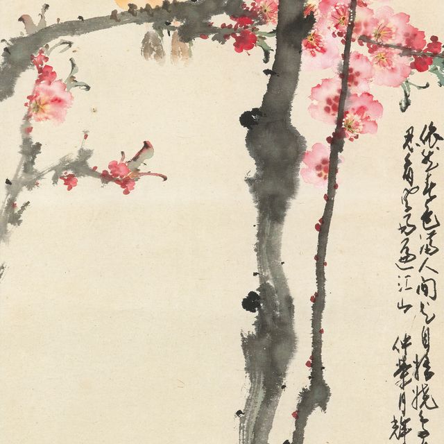 Zhao Shao'ang — Две птицы на черноплодной рябине