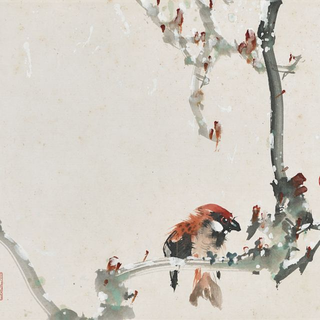 Zhao Shao'ang — Птица зимой