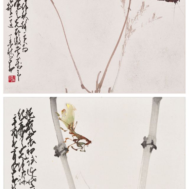 Zhao Shao'ang — Цикада / богомол