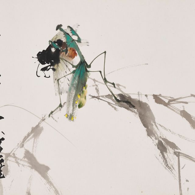 Zhao Shao'ang — Богомол и цикада