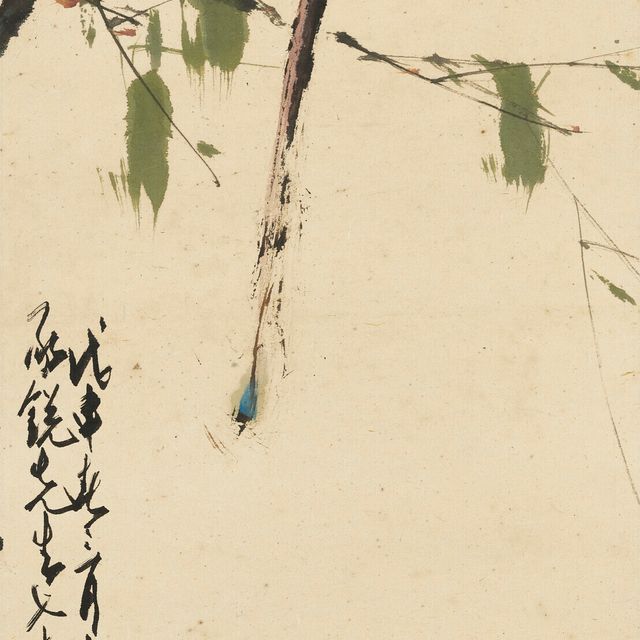 Zhao Shao'ang — Райские мухоловки на ветке