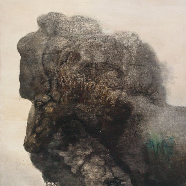 Zhou Chunya — Черный камень и лошадь
